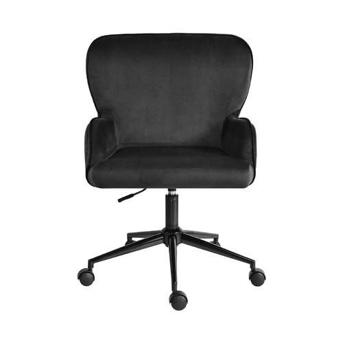 Desk Armchair - Home Office Swivel Chair Adjustable Height Seat PLUME