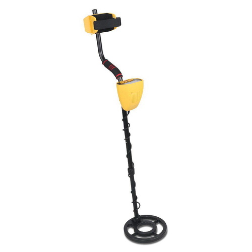 LCD Screen Metal Detector with Headphones Gold