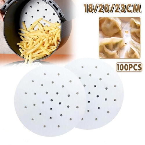 100Pcs 7 8 9 Non-Stick Air Fryer Parchment Liners