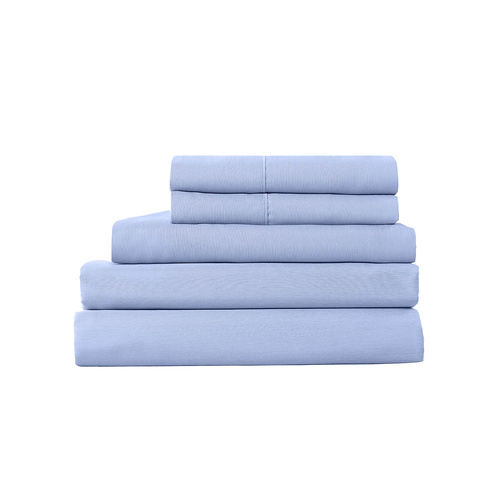 Royal Comfort 2000TC 6 Piece Bamboo Sheet & Quilt Cover Set Cooling Breathable - Queen