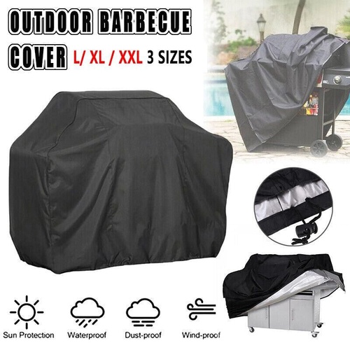 Waterproof Bbq Cover Heavy Duty Rain Gas Barbeque Smoker Grill Protector L XL XXL