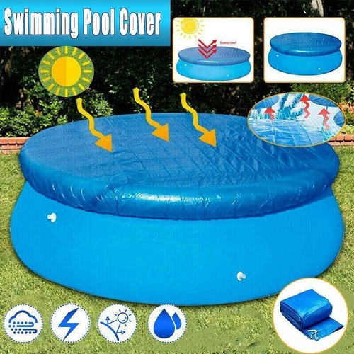 Round Swimming Pool Cover Lot For Garden Outdoor Paddling Family Pools
