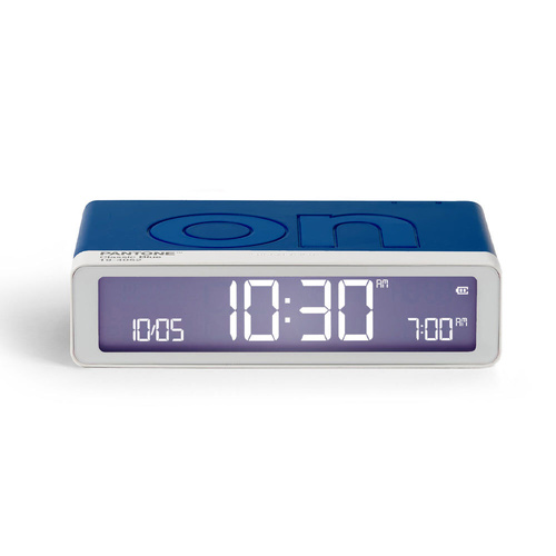 Lexon Flip Classic Reversible Alarm Clock PANTONE