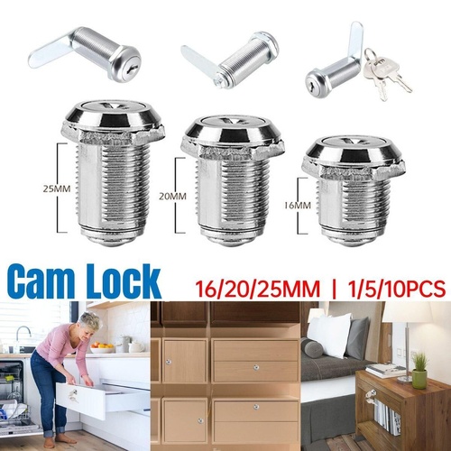 1 5 10pcs File Cabinet Drawer Milk Box Swivel Lock Small Round Security Lock