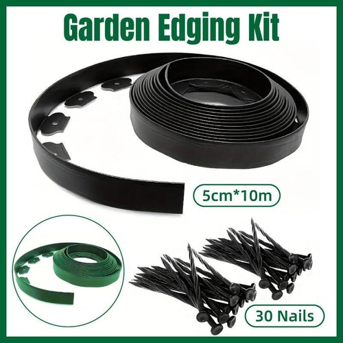 L Shaped Garden Edging Border Landscape Grass Lawn Stone Edge Fence Strip