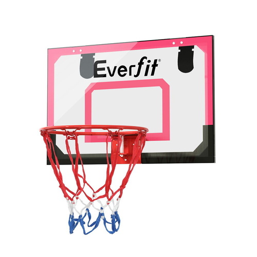 23" Mini Basketball Hoop Backboard Door Wall Mounted Sports Kids