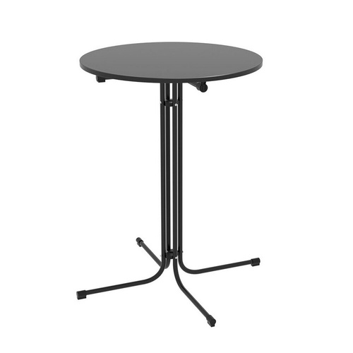 Outdoor Bar Table Round Folding Desk Top 109cm Patio Furniture