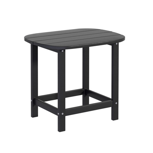 Outdoor Coffee Side Table HDPE Desk Patio Furniture Camping Garden