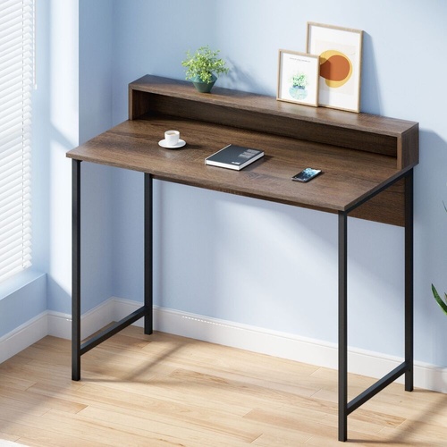 Computer Desk Shelf Oak