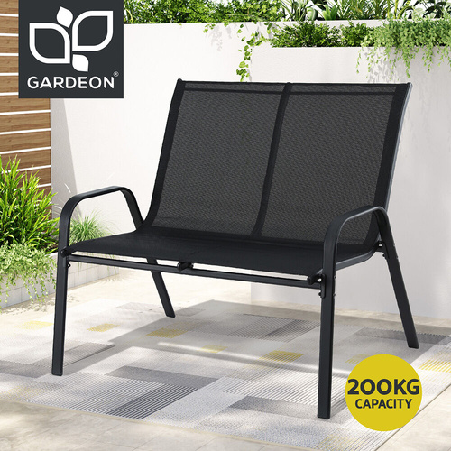 Garden Bench Seat Steel Outdoor Patio Park Lounge Backyard Chair