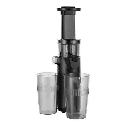Slow Juicer Cold Press Fruit Juice Extractor Black