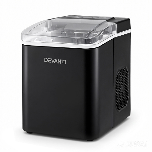 Ice Maker Machine Portable 12kg Countertop w Self Cleaning