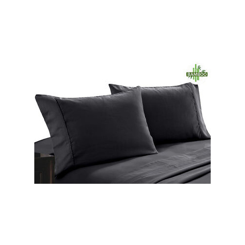 400 thread count bamboo cotton twin pack pillowcase
