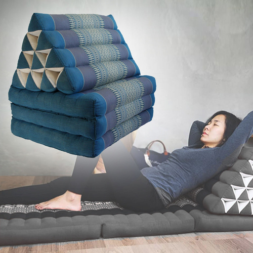 Large Thai Triangle Pillow THREE FOLDS