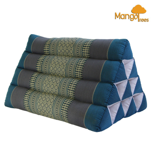 Thai Triangle Pillow Backrest Cushion Kapok Filled