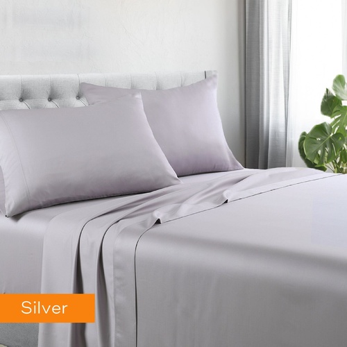 1200tc hotel quality cotton rich sheet set double