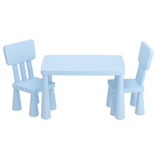 1 Kids Table and 2 Chairs Set
