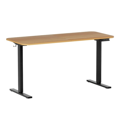 Electric Standing Desk 140cm Adjustable Height Motorised Home Office Desk