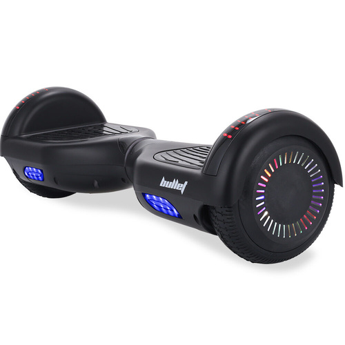 Bullet SX-2000 Hoverboard Scooter, 500W Brushless, Superior Self Balancing System, UL Certified, LED Lights