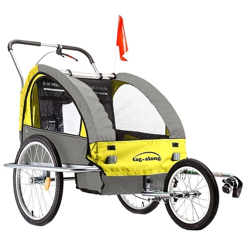 Tag-along Kids Bike Trailer Bicycle Pram Stroller Children Jogger