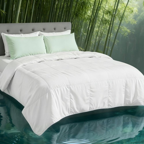 200GSM Bamboo Quilt Summer Quilts All Season Doona Duvet Lightweight