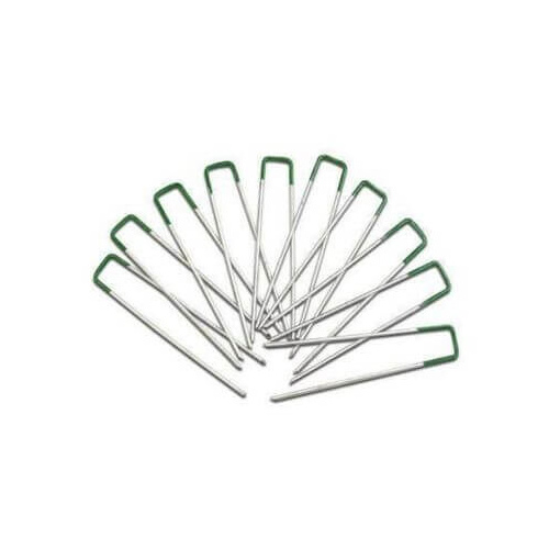 Artificial Grass Roll Pegs Fake Grass Galvanized Metal Pegs Green