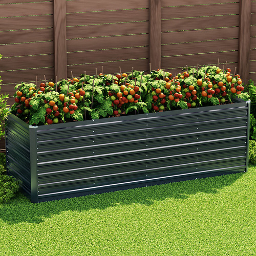 Fingers Garden Bed Planter Box Raised Container Galvanised Herb