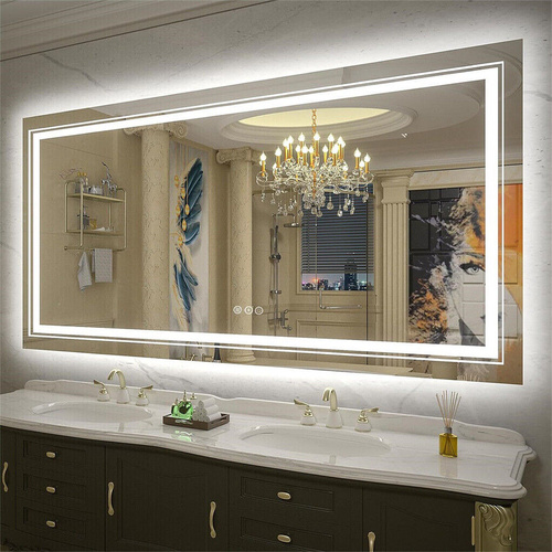 LED Bathroom Mirror Anti-Fog Shatterproof