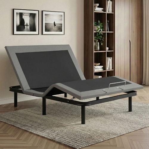 Adjustable Bed Frame Size Electric Bed Base Wireless Remote Control Zero Gravity Power Bed Foundation