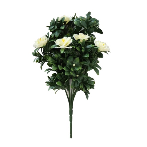 Premium Artificial Rose Bunch UV Resistant 45cm