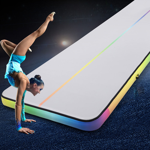 2 x 6 m Air Track Mat Inflatable Gymnastics Tumbling Mat Colourful 