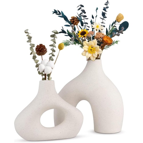 Ceramic Modern Vases for Home D?cor White