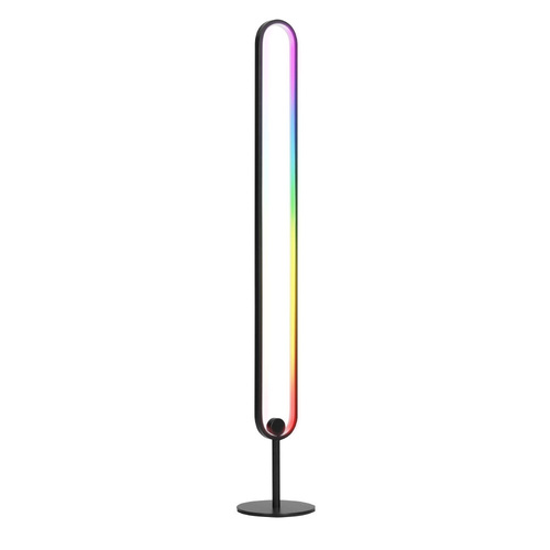 RGB LED Floor Lamp Remote Control Corner Light Stand Gaming Room
