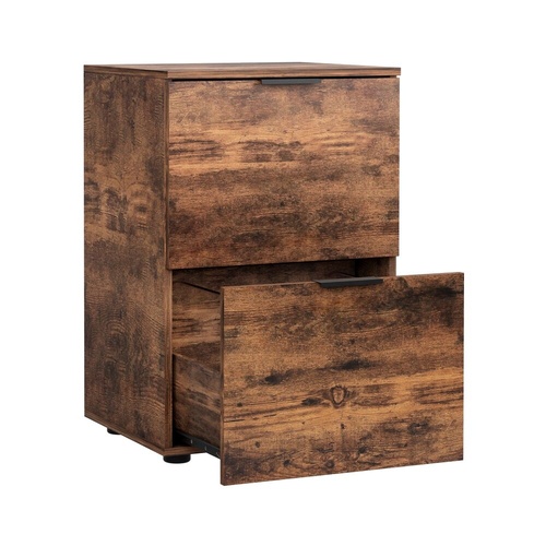 Filing Cabinet Files Storage Office Shelves File Organiser 2 Drawer
