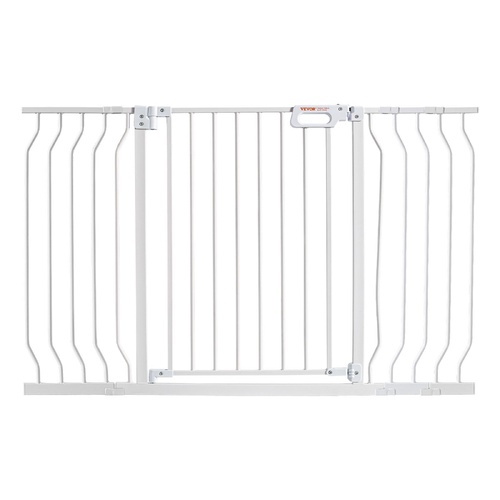 Baby Gate, 749- Extra Wide, 762 mm High, Dog Gate for Stairs Doorways and House, Easy Step Walk Thru Auto Close Child Gate Pet Security Gate wi