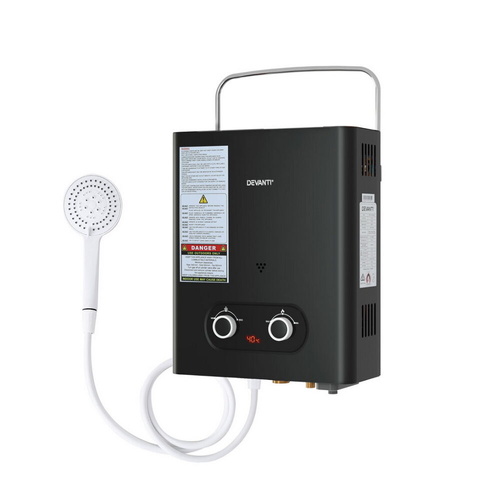 Portable Gas Water Heater LPG-powered System With Pump