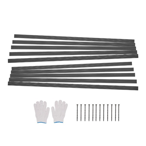 Metal Landscape Edging, Rust-Resistant Aluminum Alloy Landscape Edging, Bendable Garden Edging Border, Heavy Duty Lawn Edging Fence
