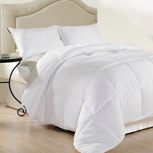 Royal Comfort 500GSM Plush Duck Feather Down Quilt Ultra Warm Soft - All Seasons White