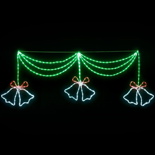 Christmas Lights Motif 288 LED Rope Light Outdoor Decoration