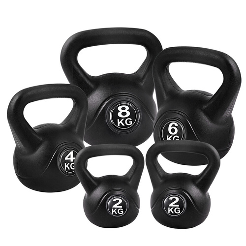 Kettlebell Set Weight Lifting Bench Dumbbells Kettle Bell Gym Home