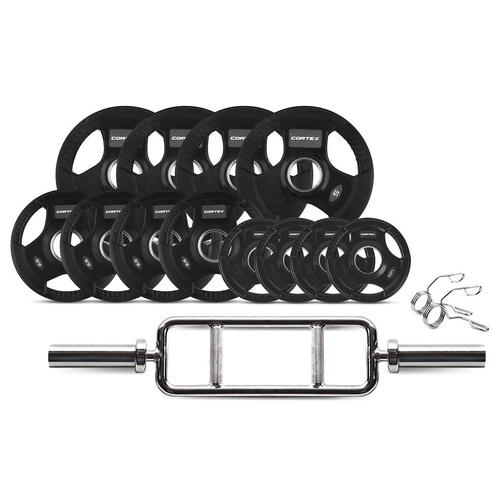 CORTEX Tri Grip V2 Olympic Dumbbell Set