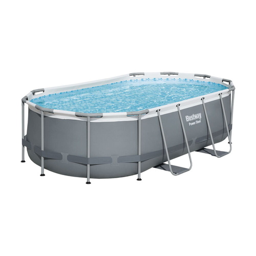 Bestway Swimming Pool Steel Frame Above Ground Pools Filter Pump Ladder Range 2