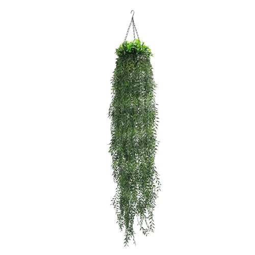 Artificial Hanging Fern Basket UV Resistant