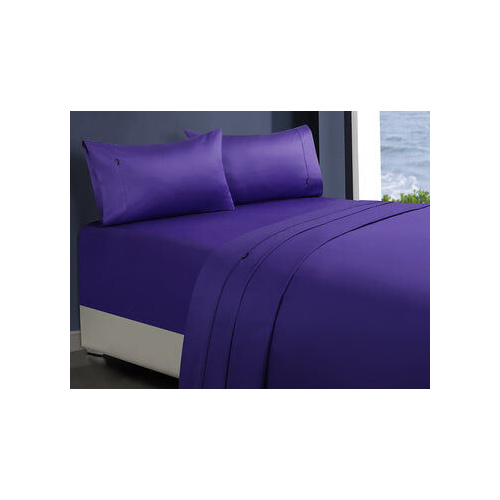 1000tc egyptian cotton 1 fitted sheet 2 pillowcases king single