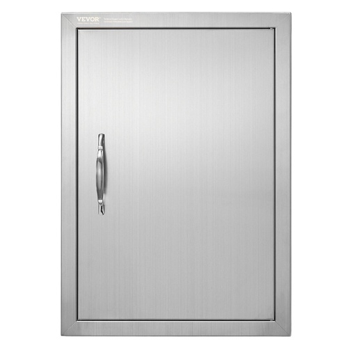 BBQ Access Door Outdoor Kitchen Door Stainless Steel Flush Mount Door Wall Vertical Door