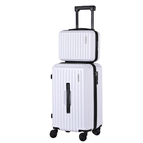 Wanderlite Trunk Luggage Suitcase Travel Carry On Tsa Lock