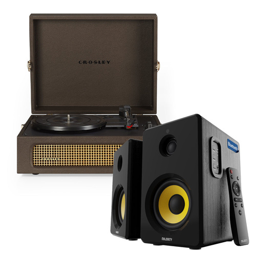 Crosley Voyager Bluetooth Portable Turntable Black