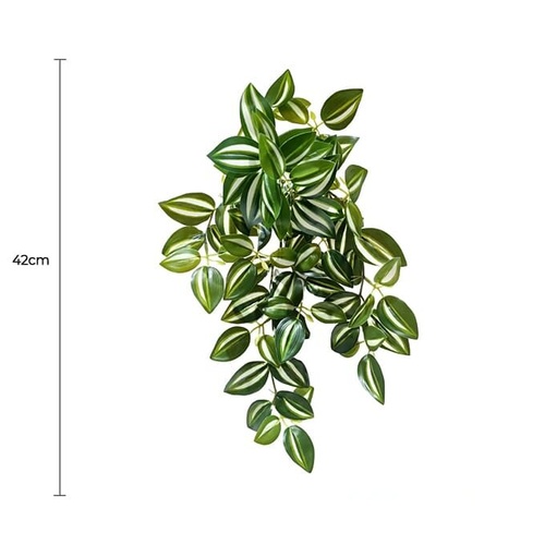Artificial Hanging Draping Tradescantia Zebrina