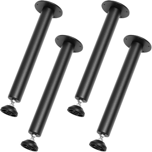 Vevor Adjustable Desk Legs Reinforced Steel Office Table Furniture Legs DIY Load Capacity Heavy Duty Desk