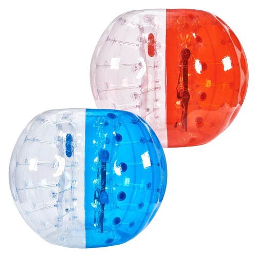 Vevor Inflatable Bumper Balls 2 Body Sumo Zorb Balls Teen & Adult Thick PVC Human Hamster